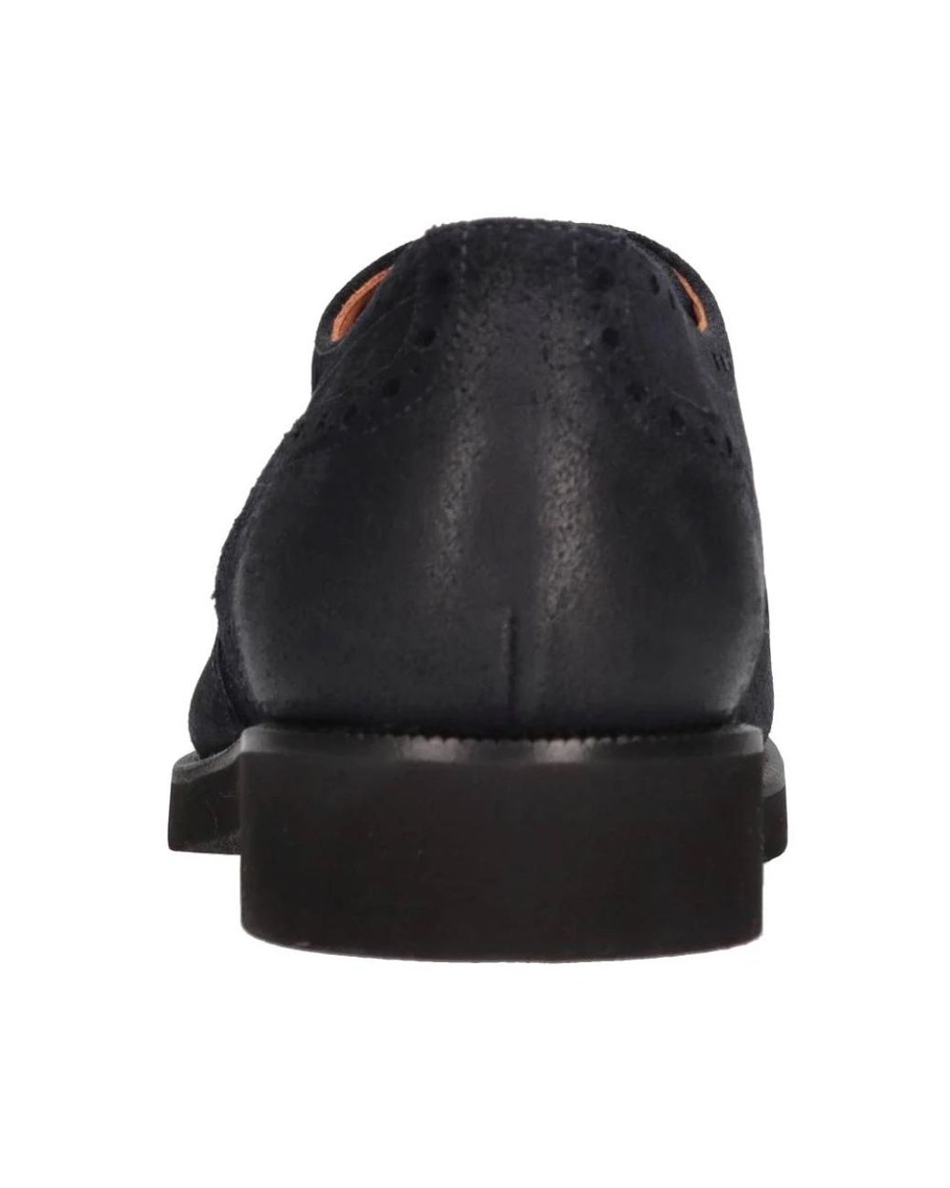 Rossi Black Laced Shoes for men