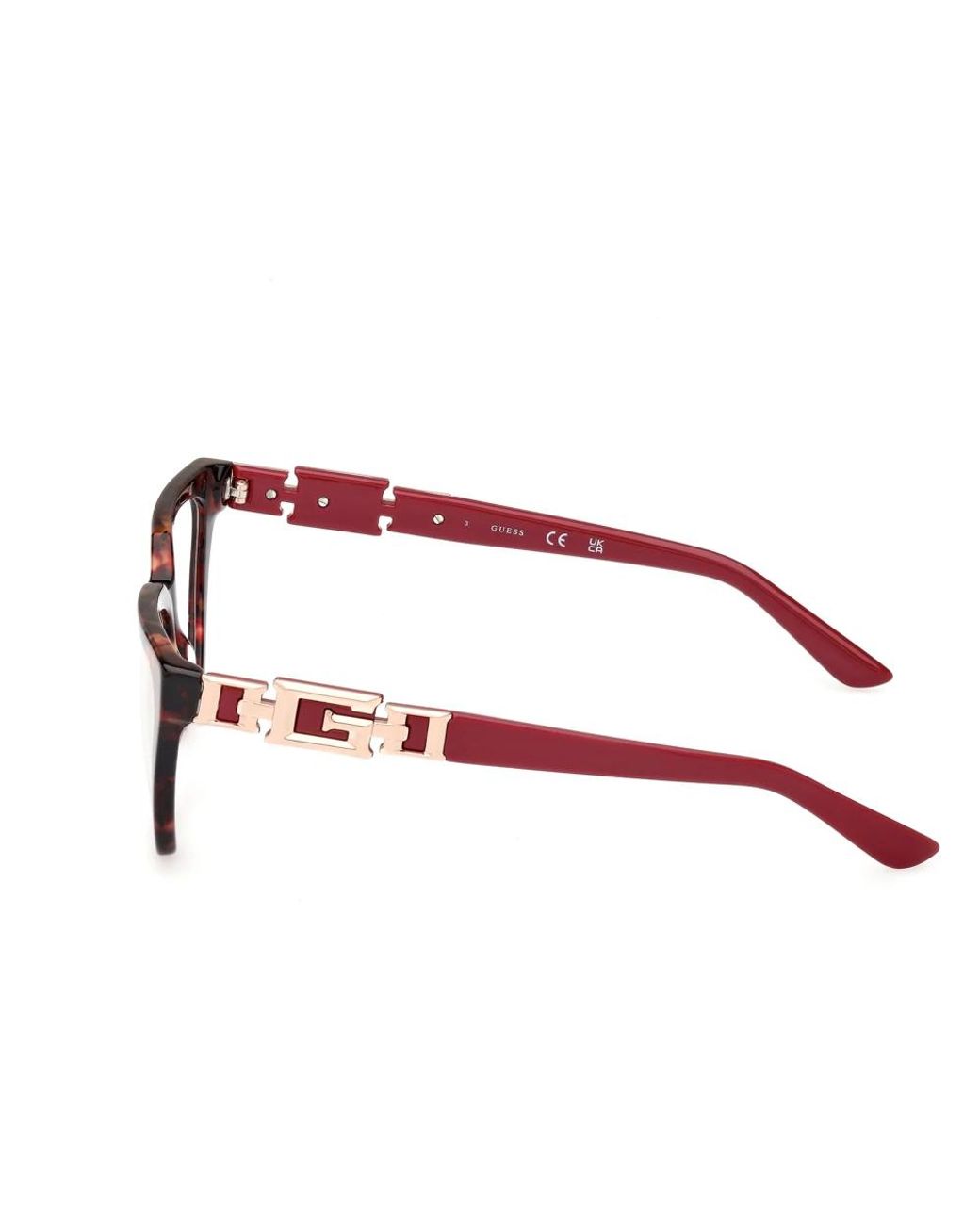 Guess Brown Cat-Eye Optical Frame