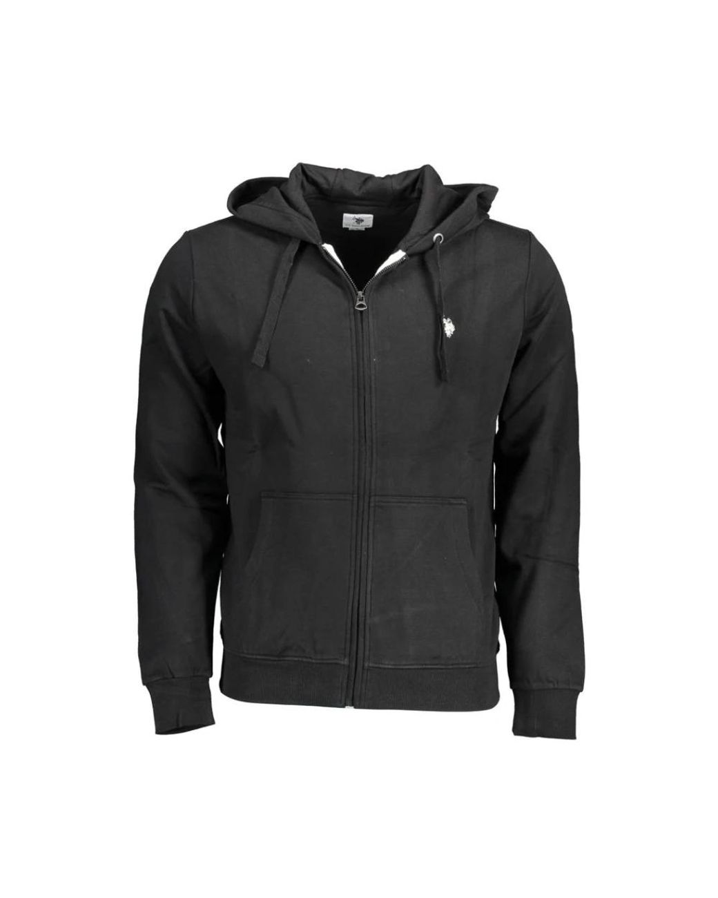 U.S. POLO ASSN. Black Zip-Throughs for men