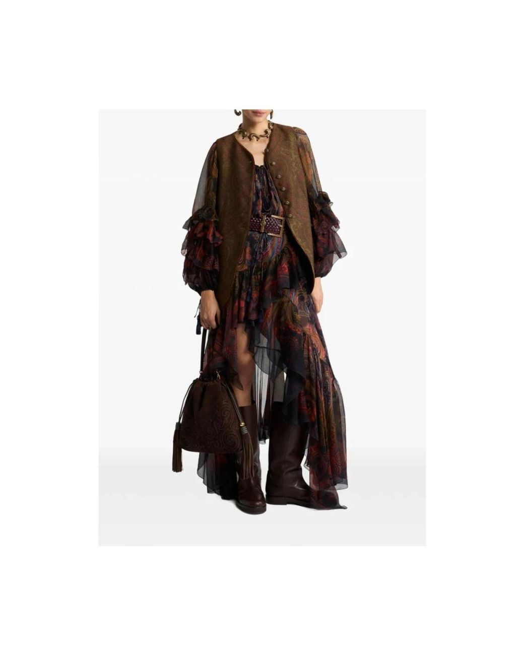 Etro Brown Jackets