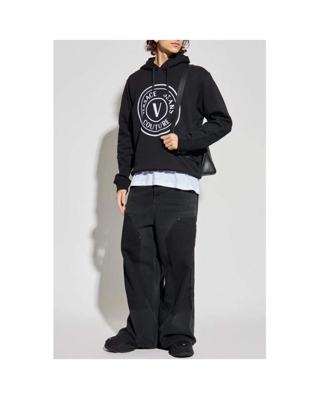 Versace Jeans Couture Blue Hoodies for men