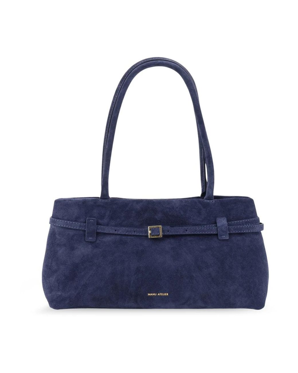 MANU Atelier Blue Shoulder Bags