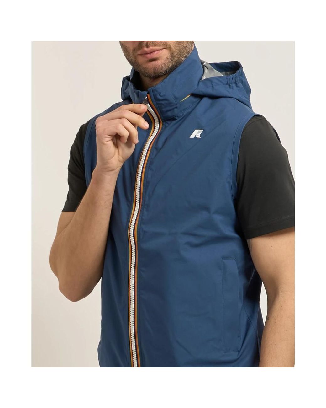 Vests K-Way de hombre de color Blue
