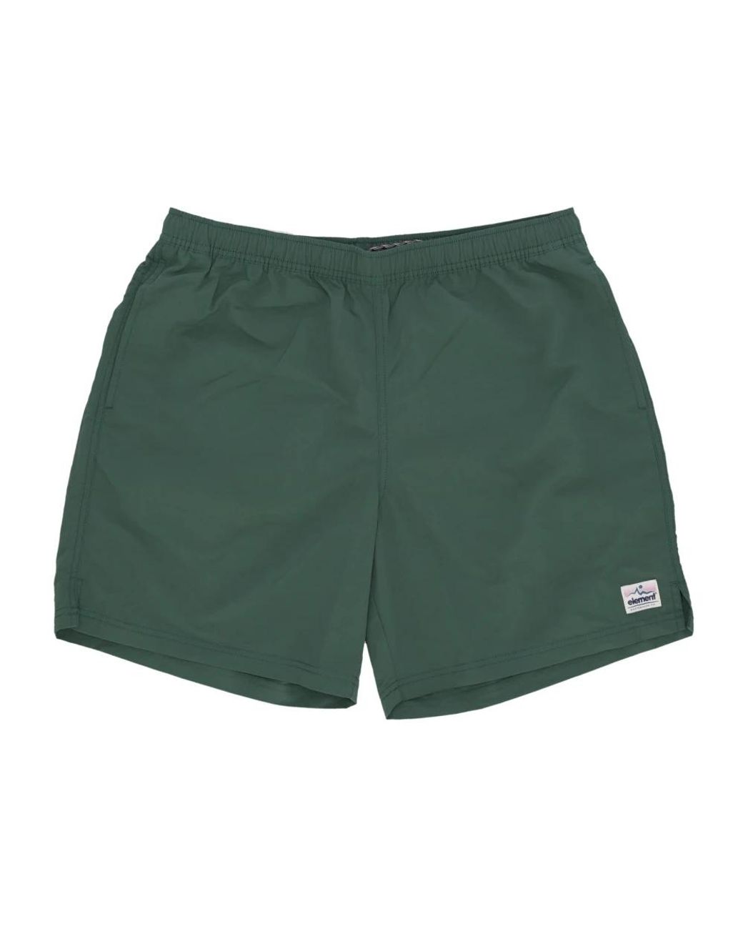Element Green Casual Shorts for men