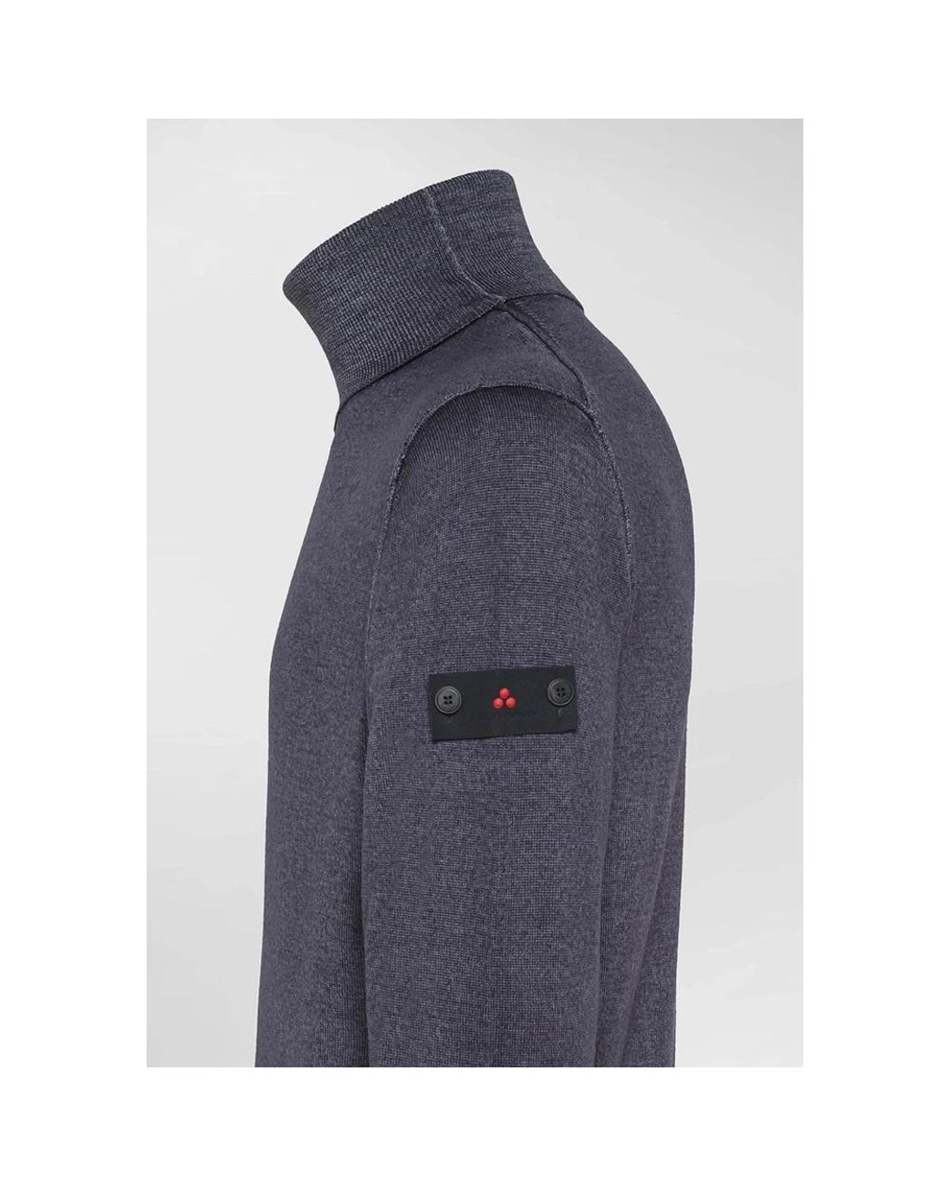 Peuterey Blue Turtlenecks for men