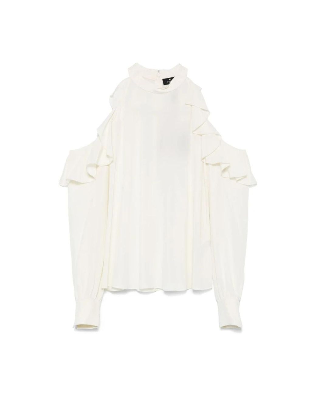 Etro White Blouses