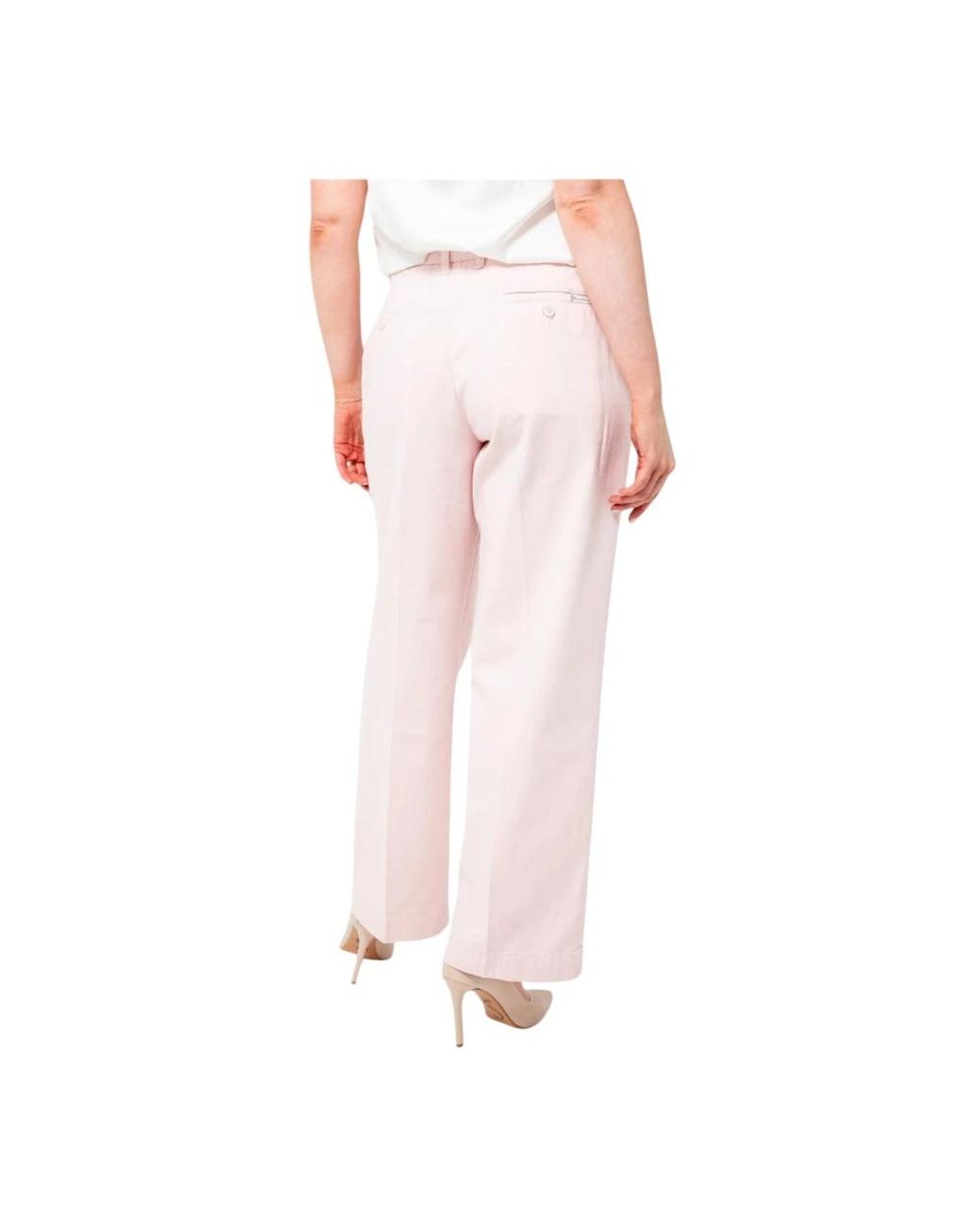 Guess Pink Wide Trousers