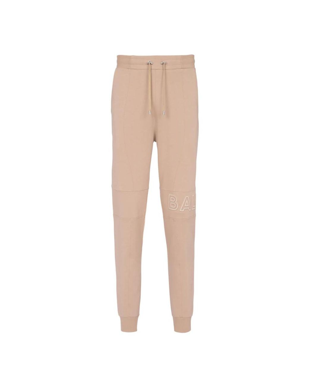 Balmain Broeken ,Katoen Geëmbosseerde Logo Joggingbroek in het Natural voor heren