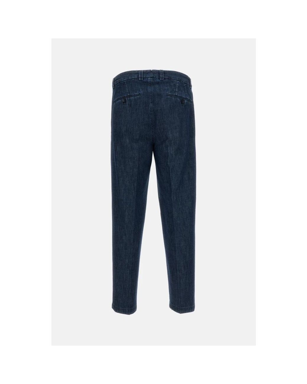 BRIGLIA Blue Slim-Fit Jeans for men