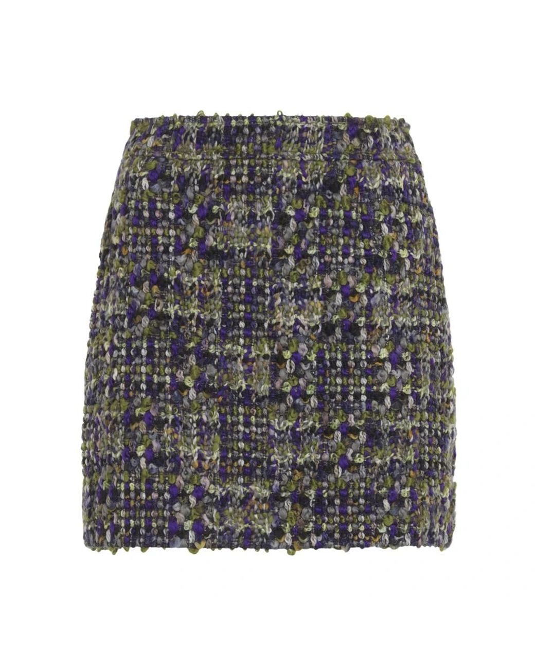 Saint Laurent Gray Short Skirts