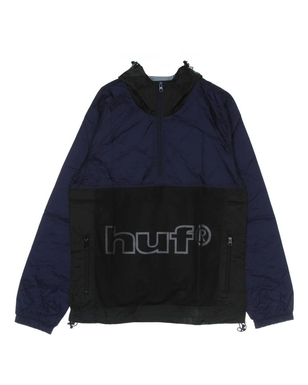Huf Jassen ,Blauw ,Nylon Opvouwbare Windbreaker Anorak Lichtgewicht in het Blue voor heren