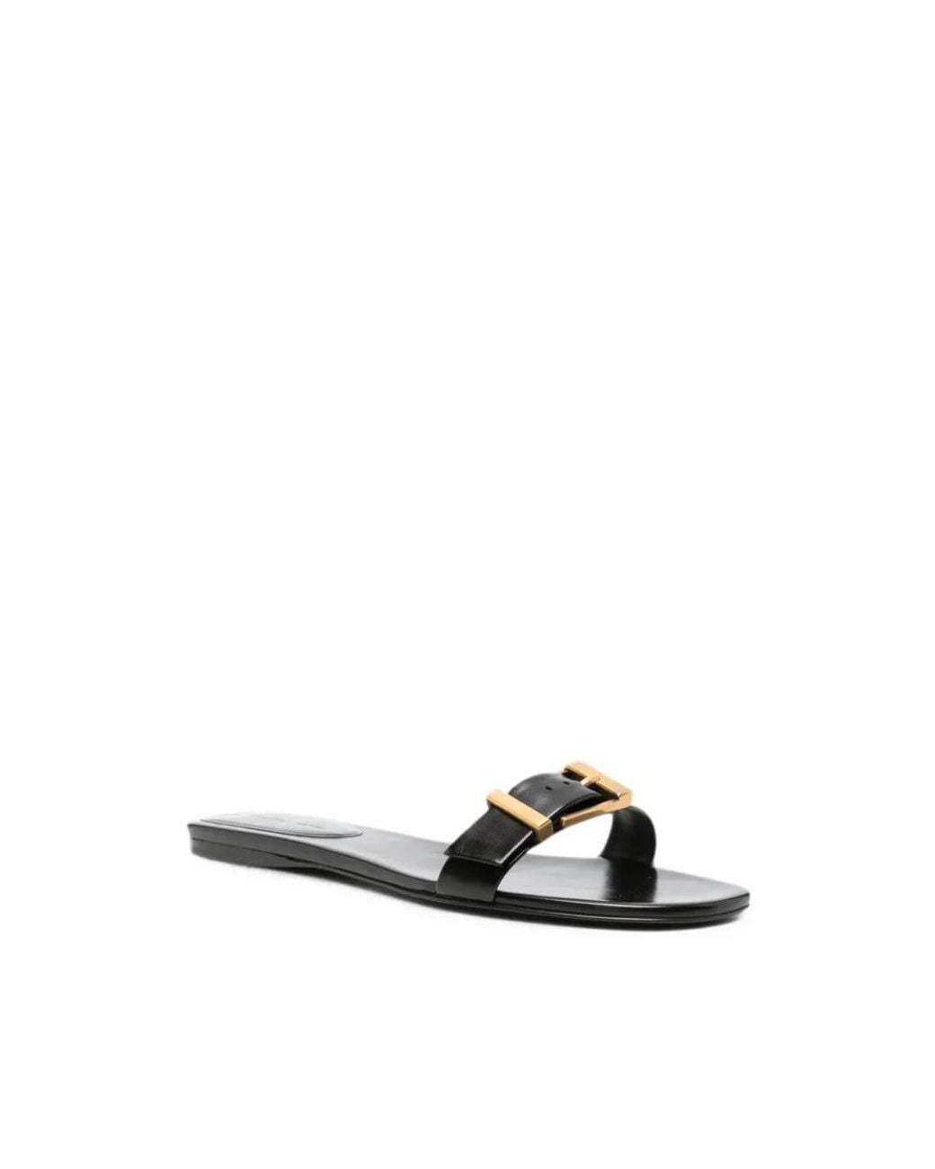 Khaite White Flat Sandals
