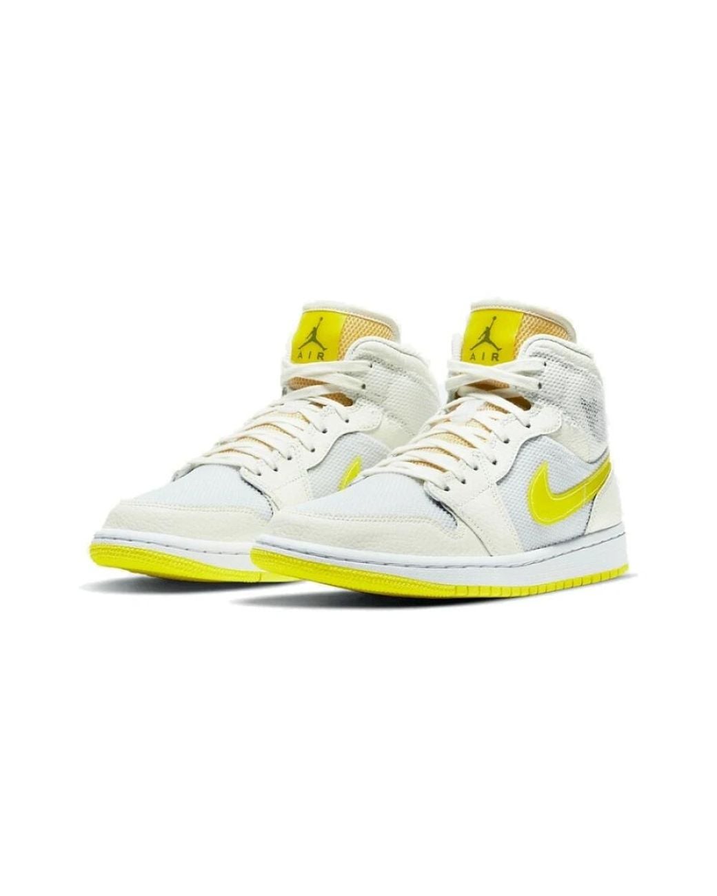 Nike Yellow 1 Mid Se