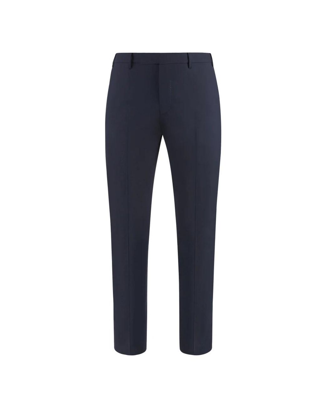 PT Torino Blue Slim-Fit Trousers for men