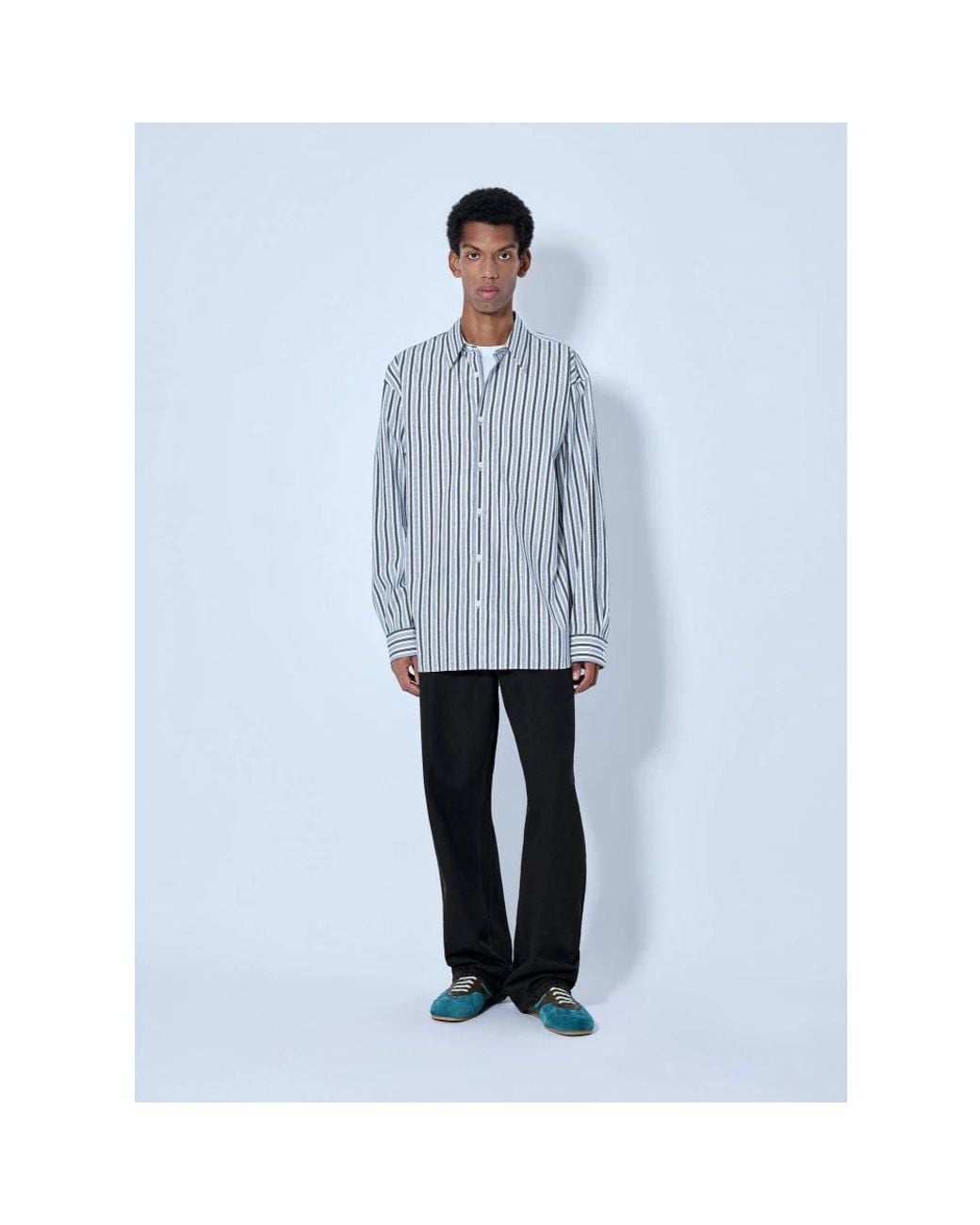 Dries Van Noten Black Wide Jeans for men