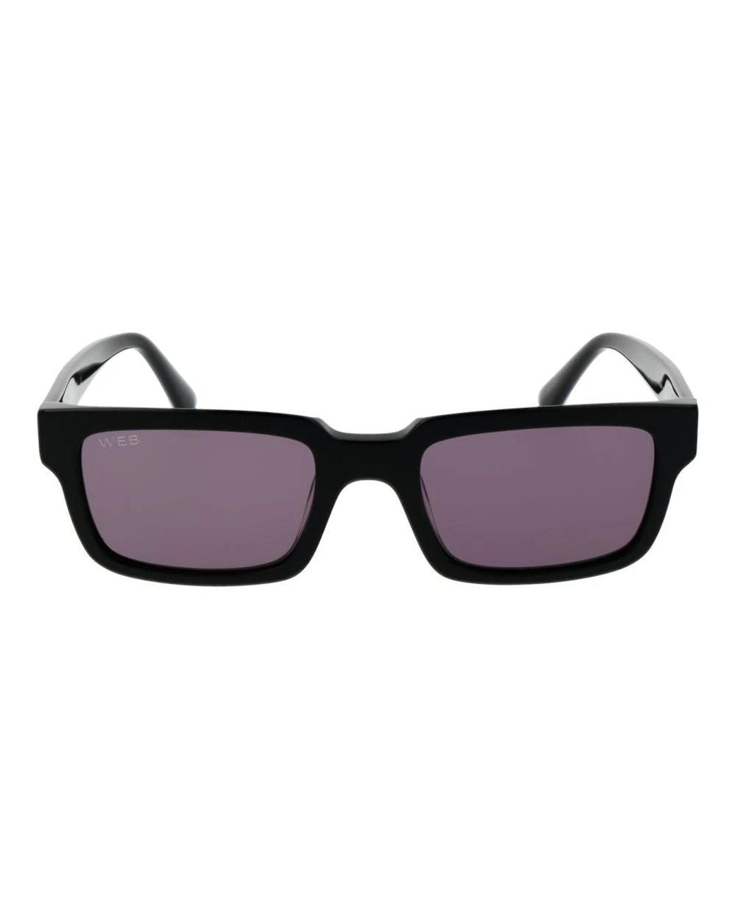 WEB EYEWEAR Black Sunglasses for men