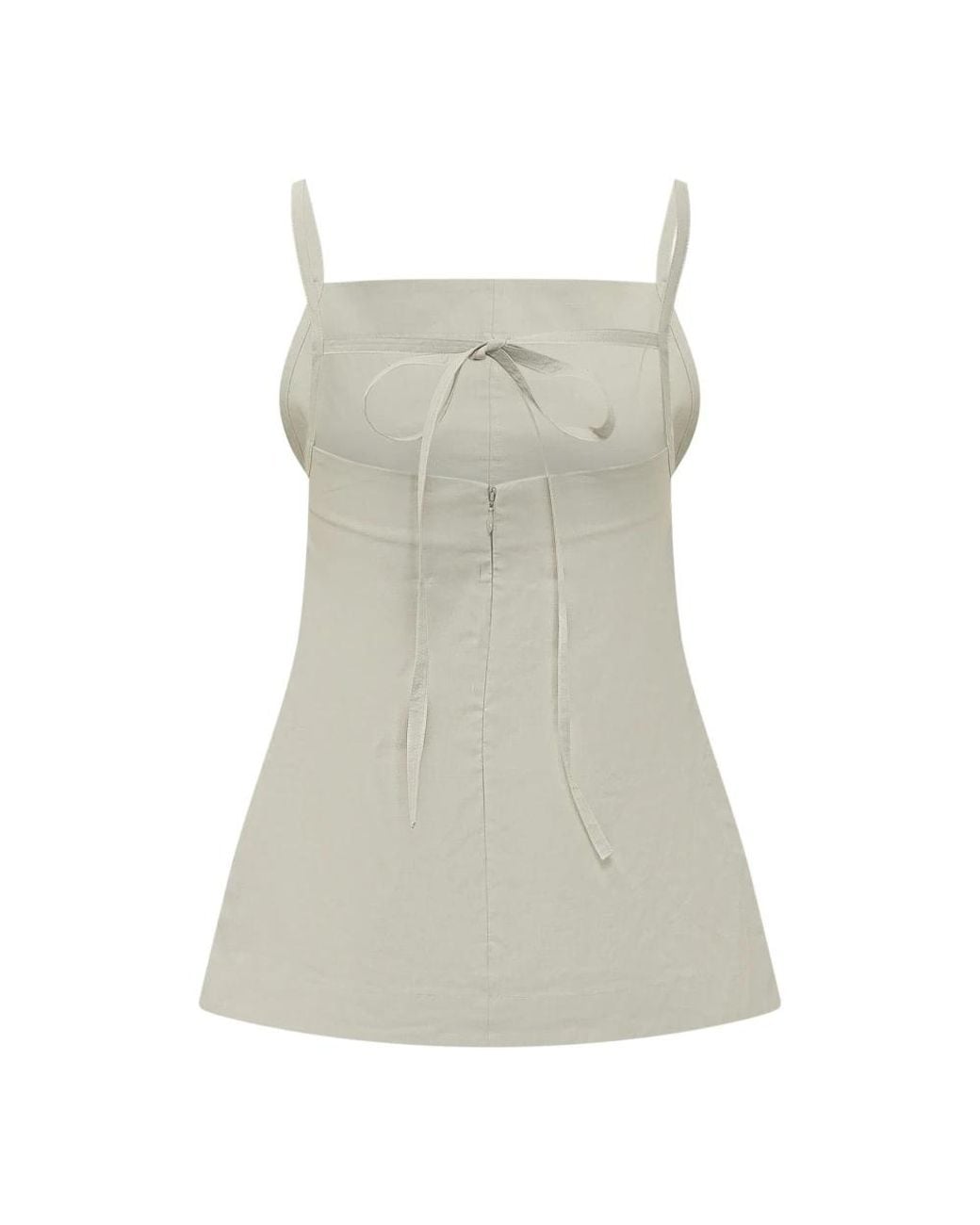 Studio Nicholson Gray Sleeveless Tops