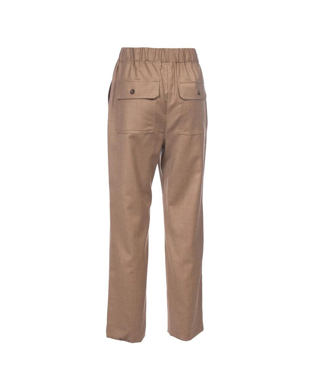 Weekend by Maxmara Brown Straight Trousers