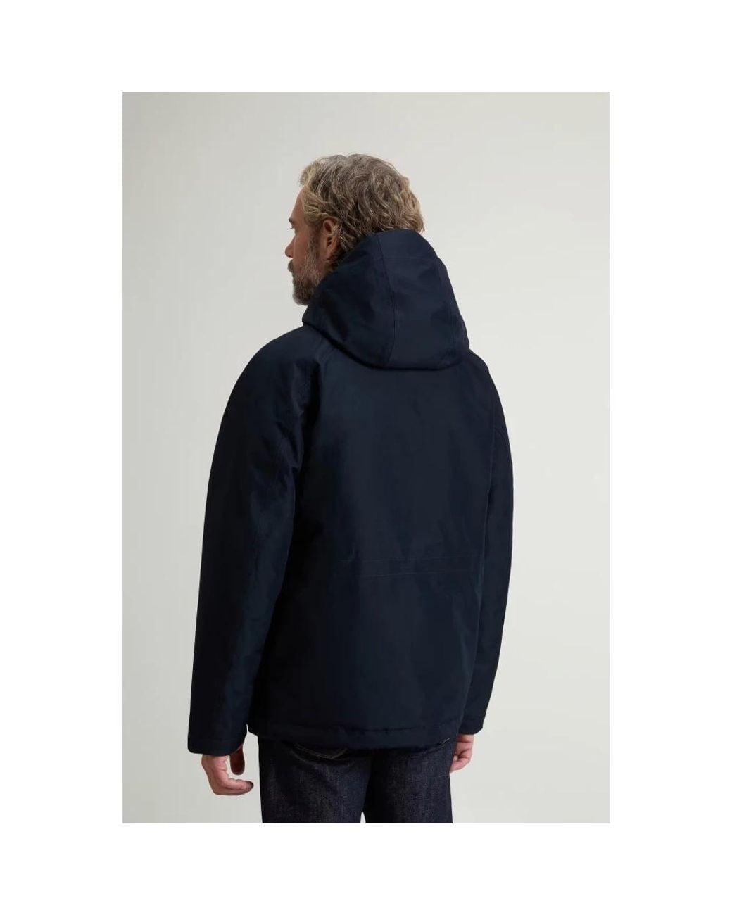 Down Jackets Woolrich pour homme en coloris Blue
