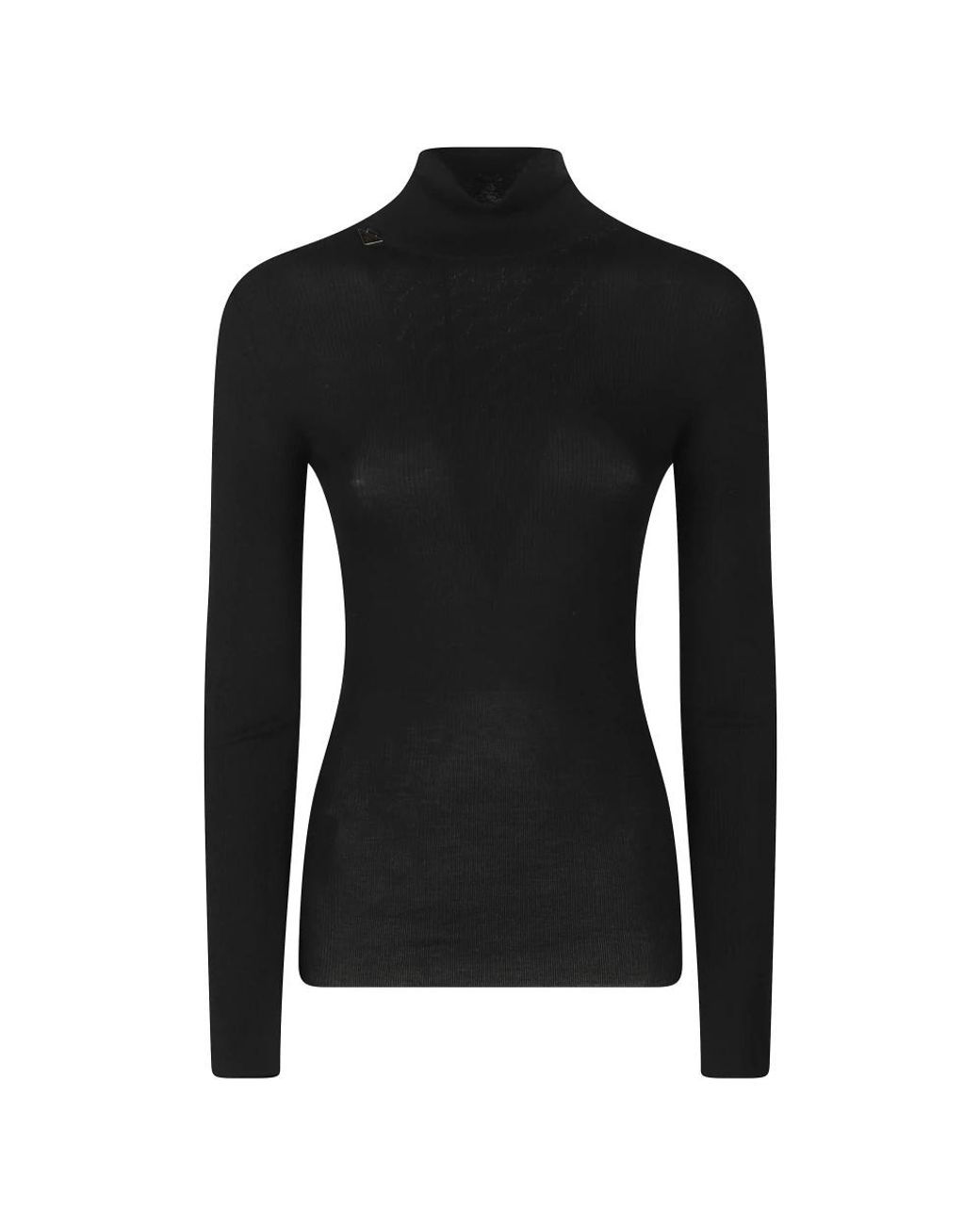 Prada Black Turtlenecks