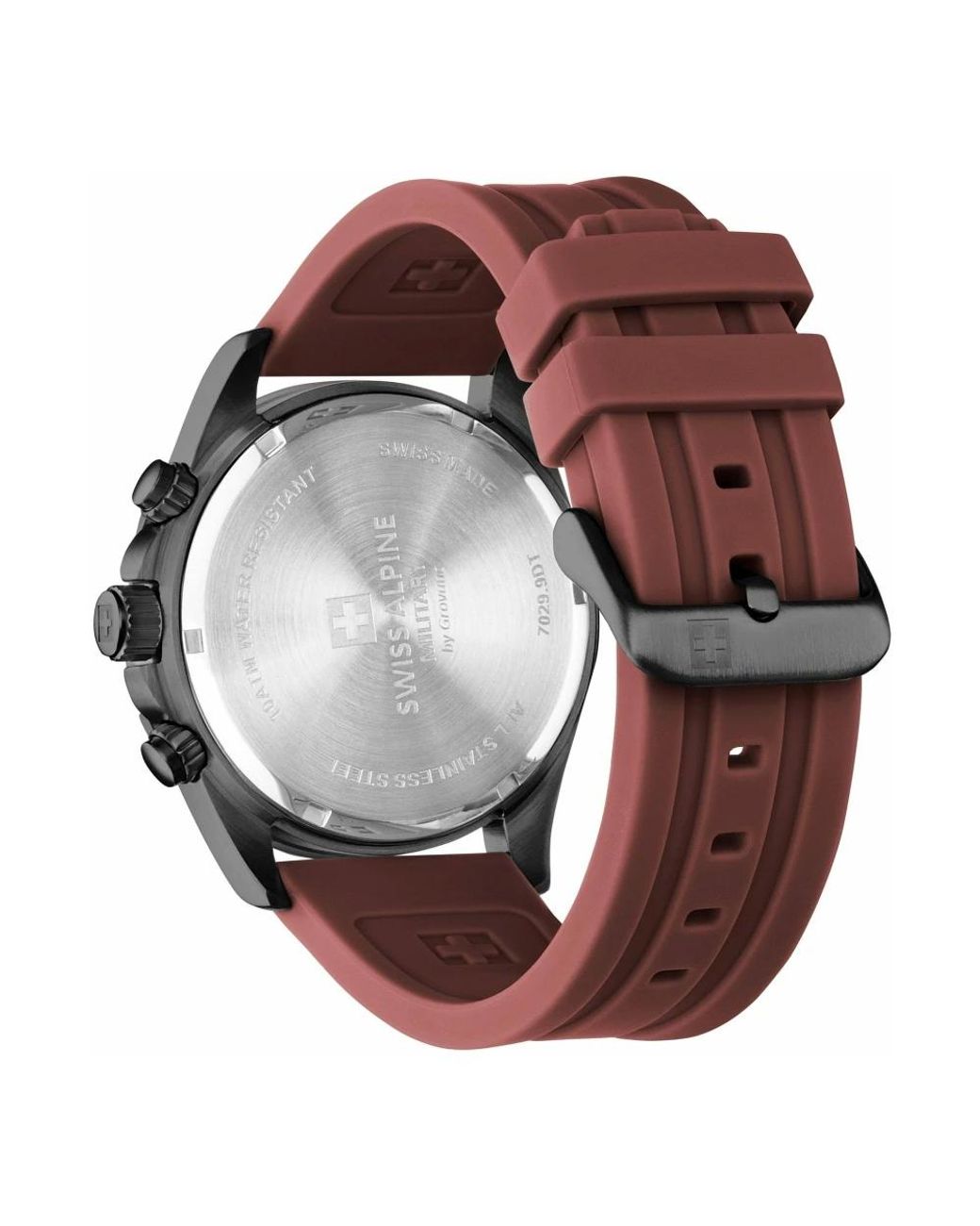 Swiss Alpine Military Brown Watches for men