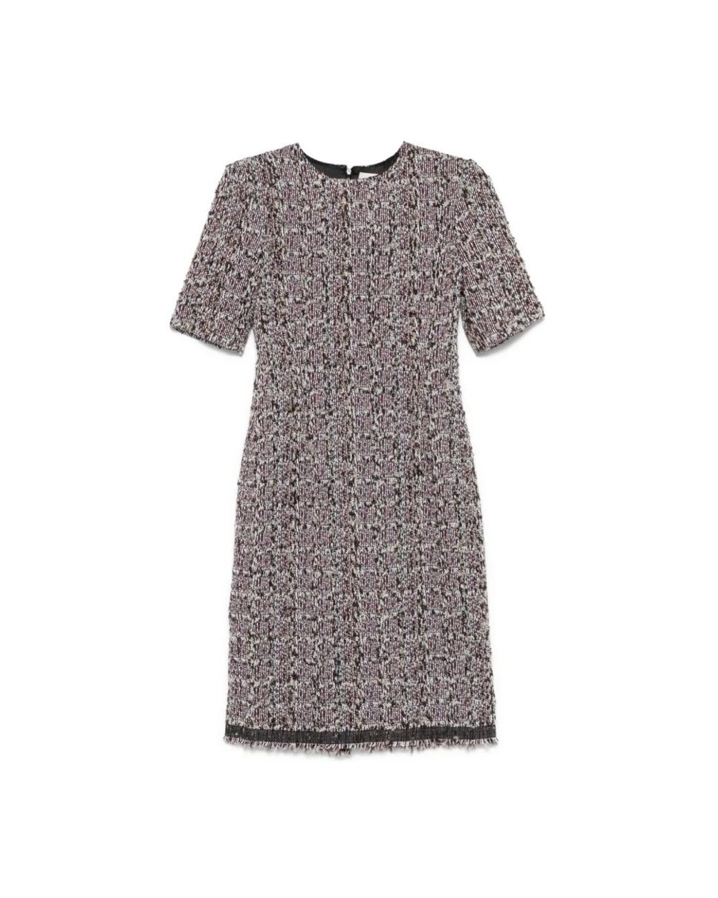 Lanvin Gray Short Dresses