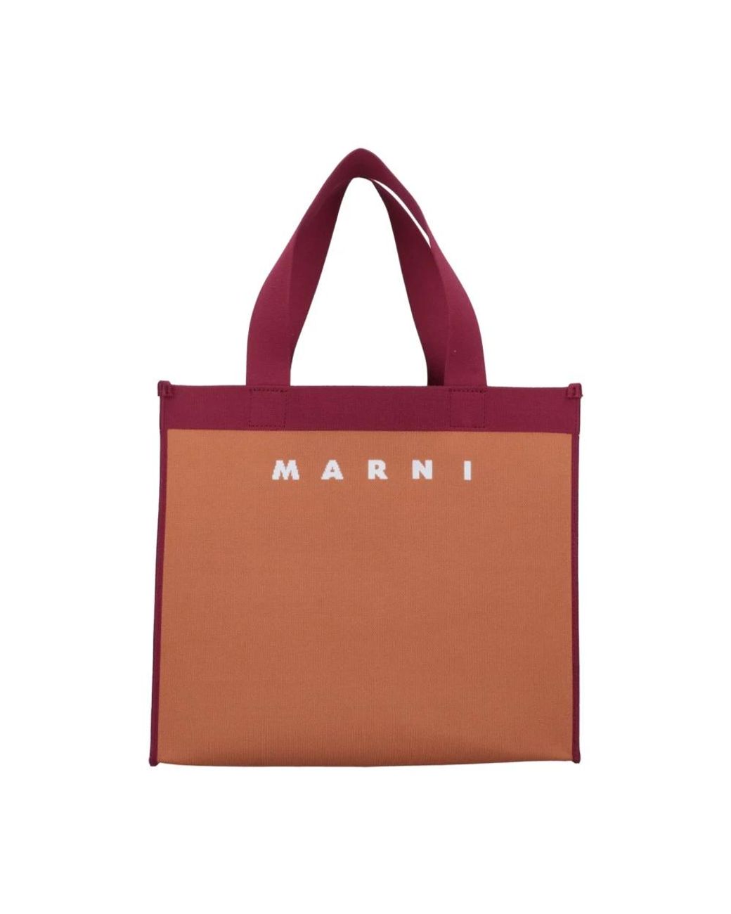Marni Red Shopping Bags