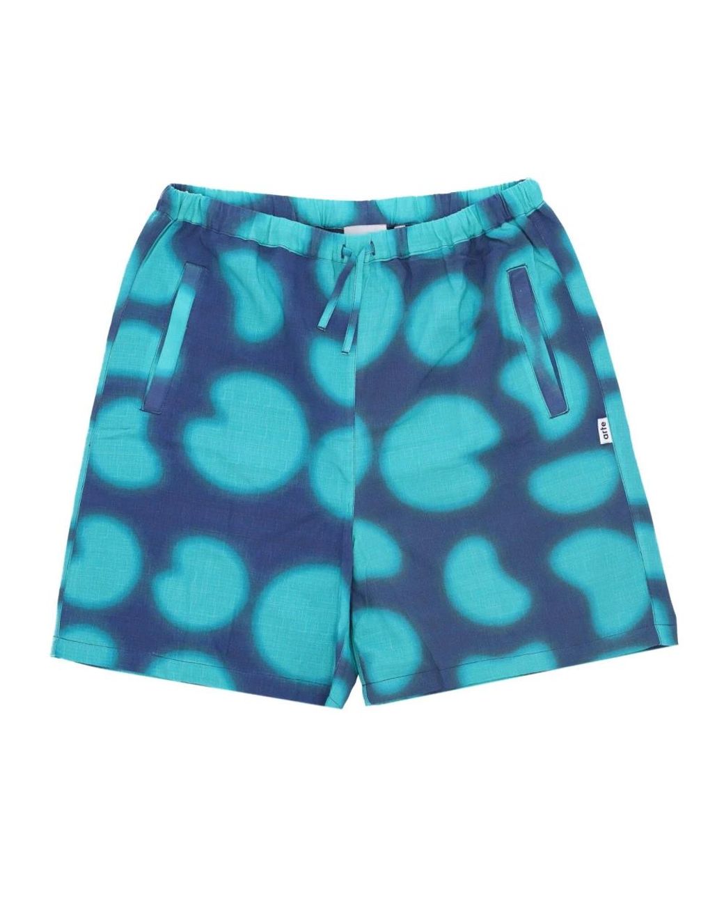 Arte' Blue Casual Shorts for men