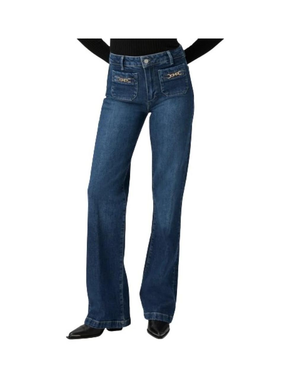 PAIGE Boot-Cut Jeans in het Blue