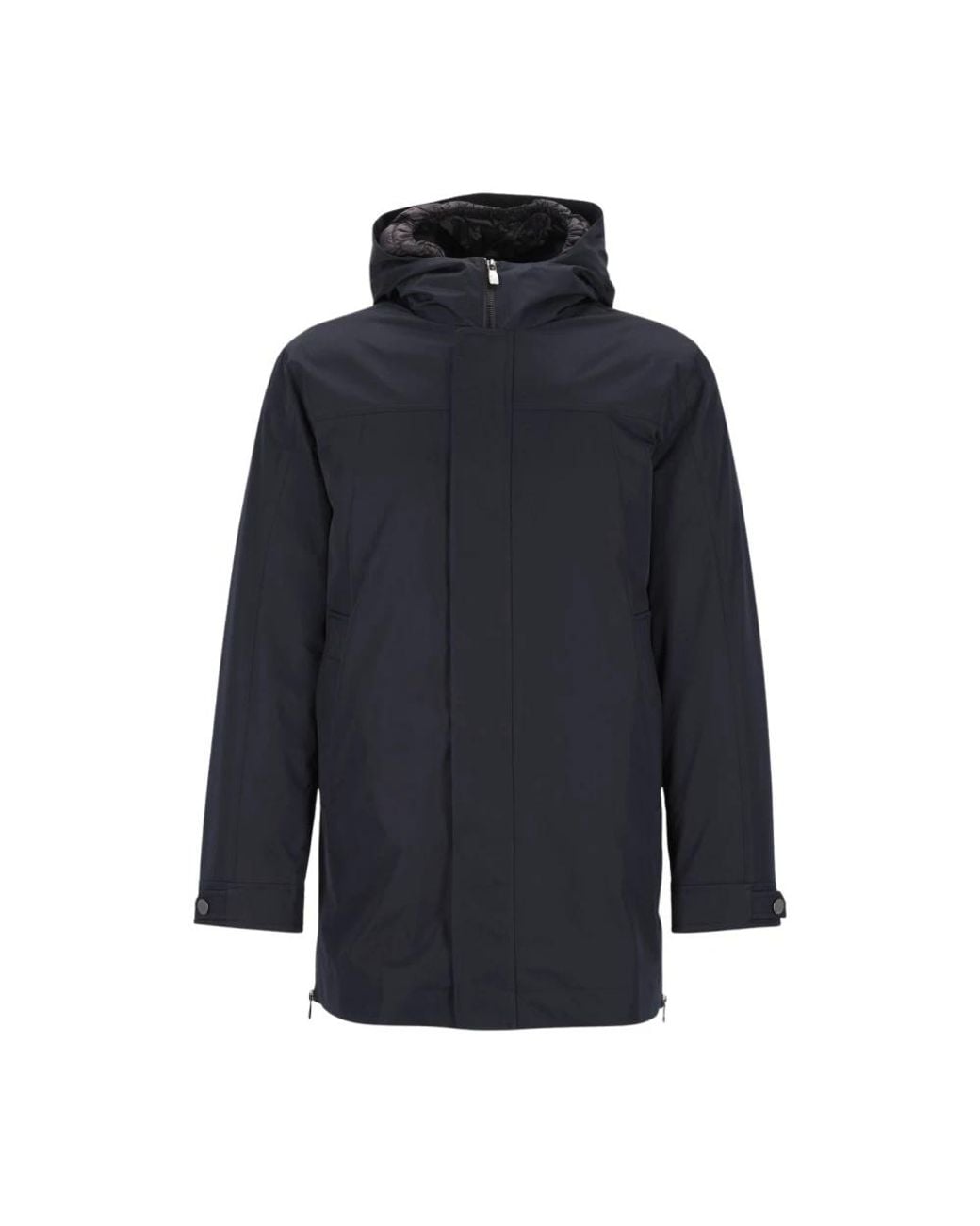 Corneliani Blue Down Coats for men
