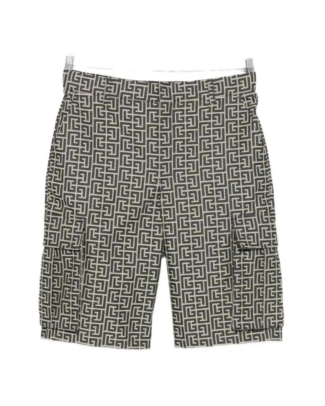 Balmain Black Casual Shorts for men