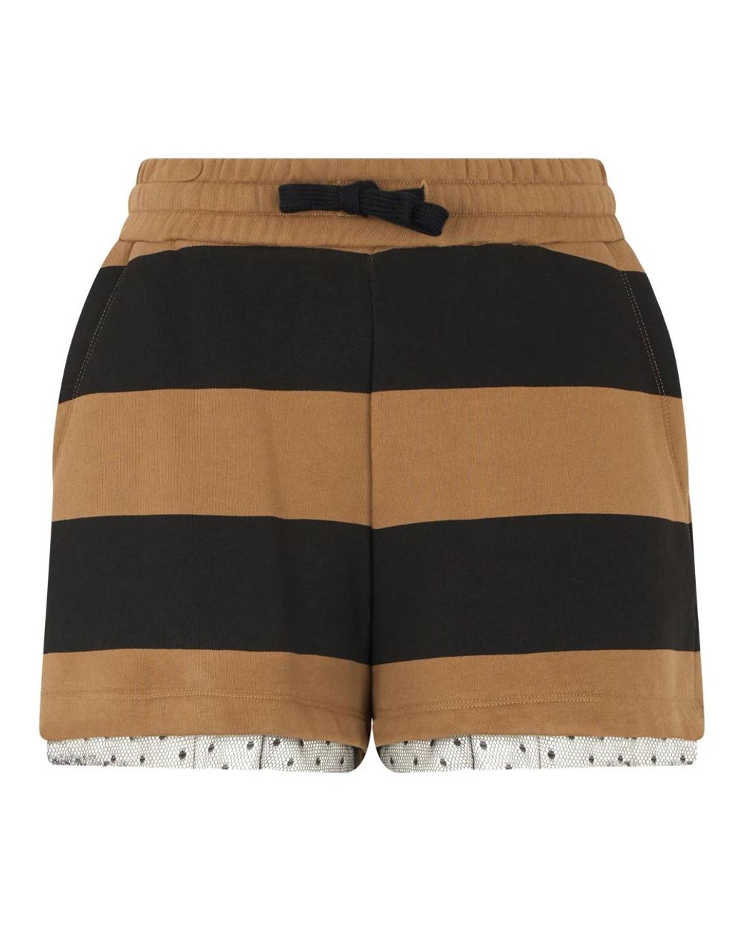 RED Valentino Black Short Shorts