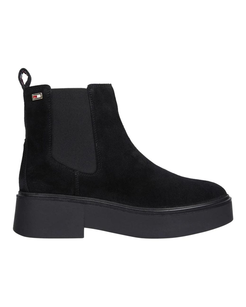 Tommy Hilfiger Black Chelsea Boots