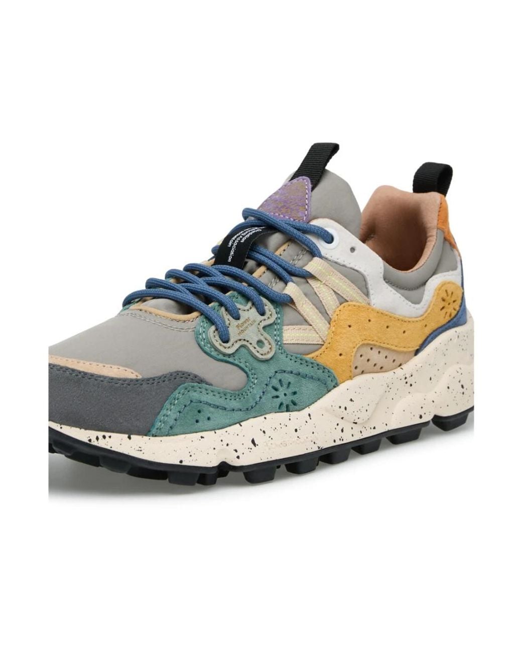 Flower Mountain Blue Sneakers for men