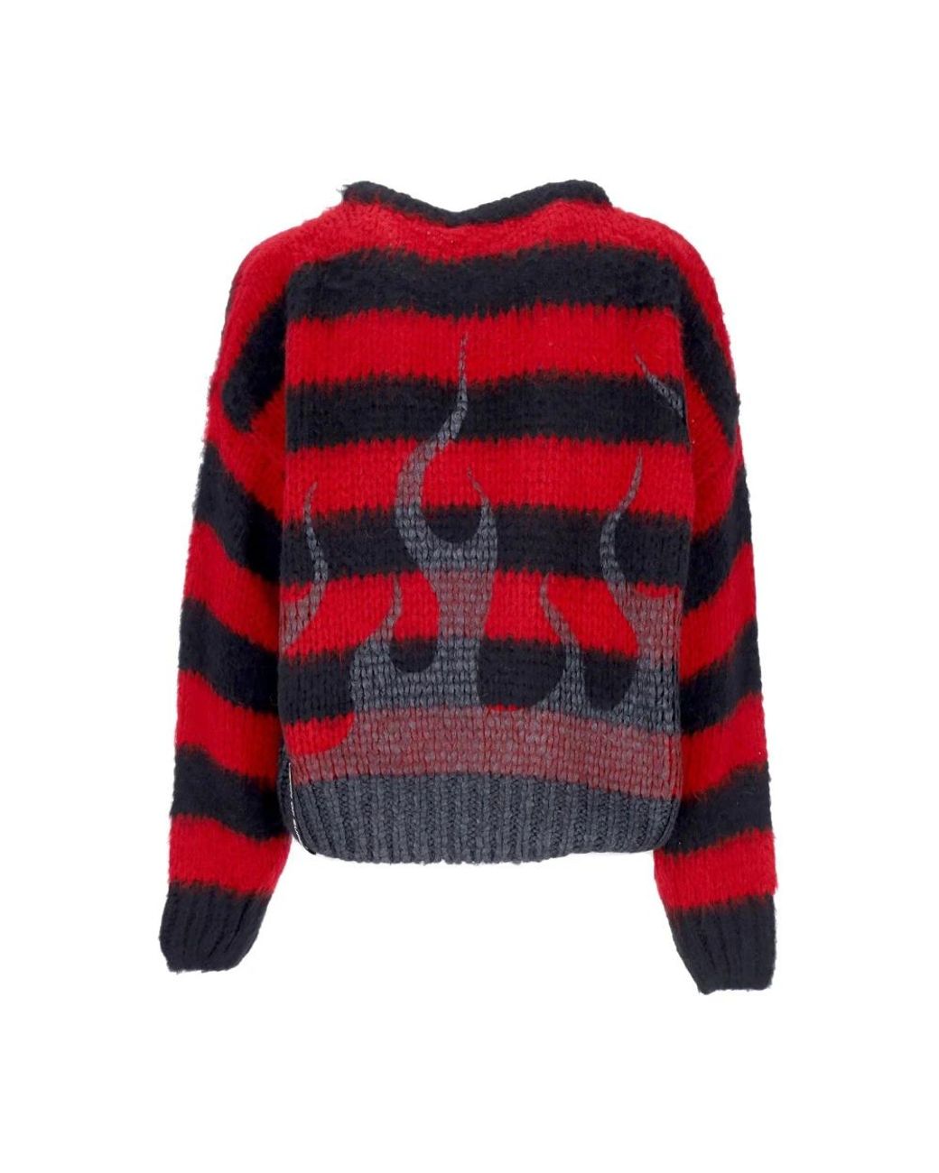 Vision Of Super Red Round-Neck Knitwear