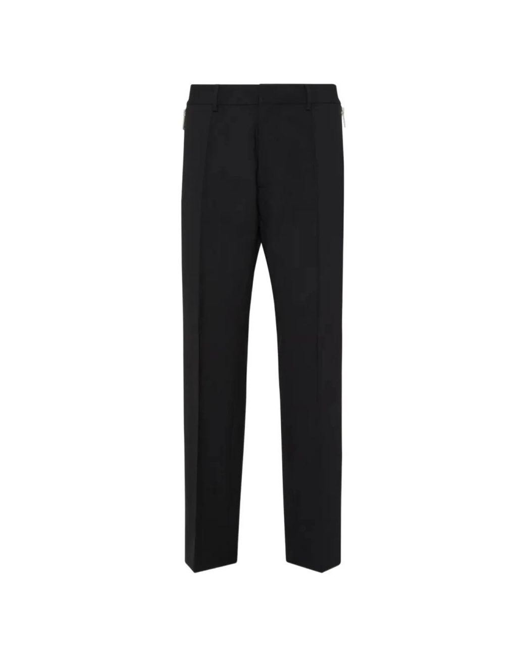 DSquared² Black Straight Trousers for men