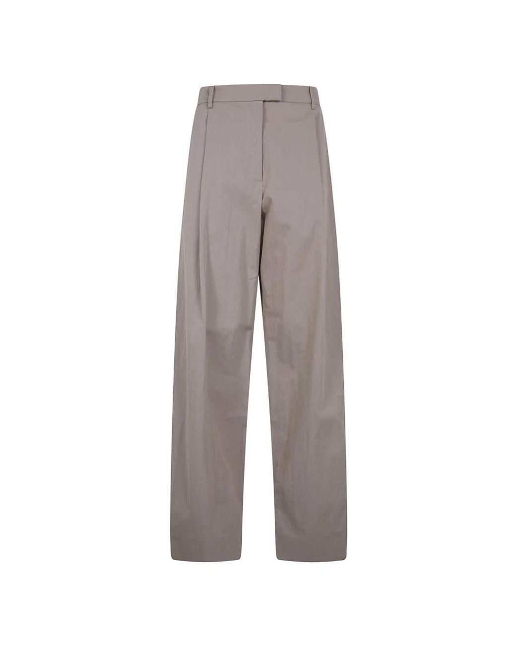 Magda Butrym Gray Wide Trousers