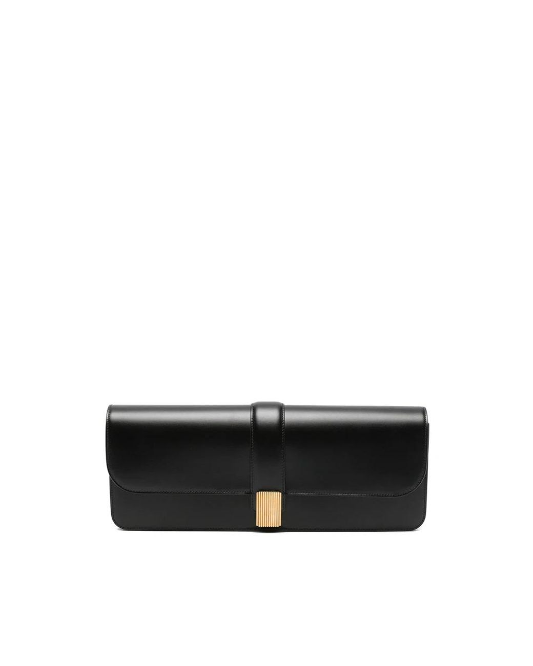 Khaite Black Clutch Bag Calf Leather