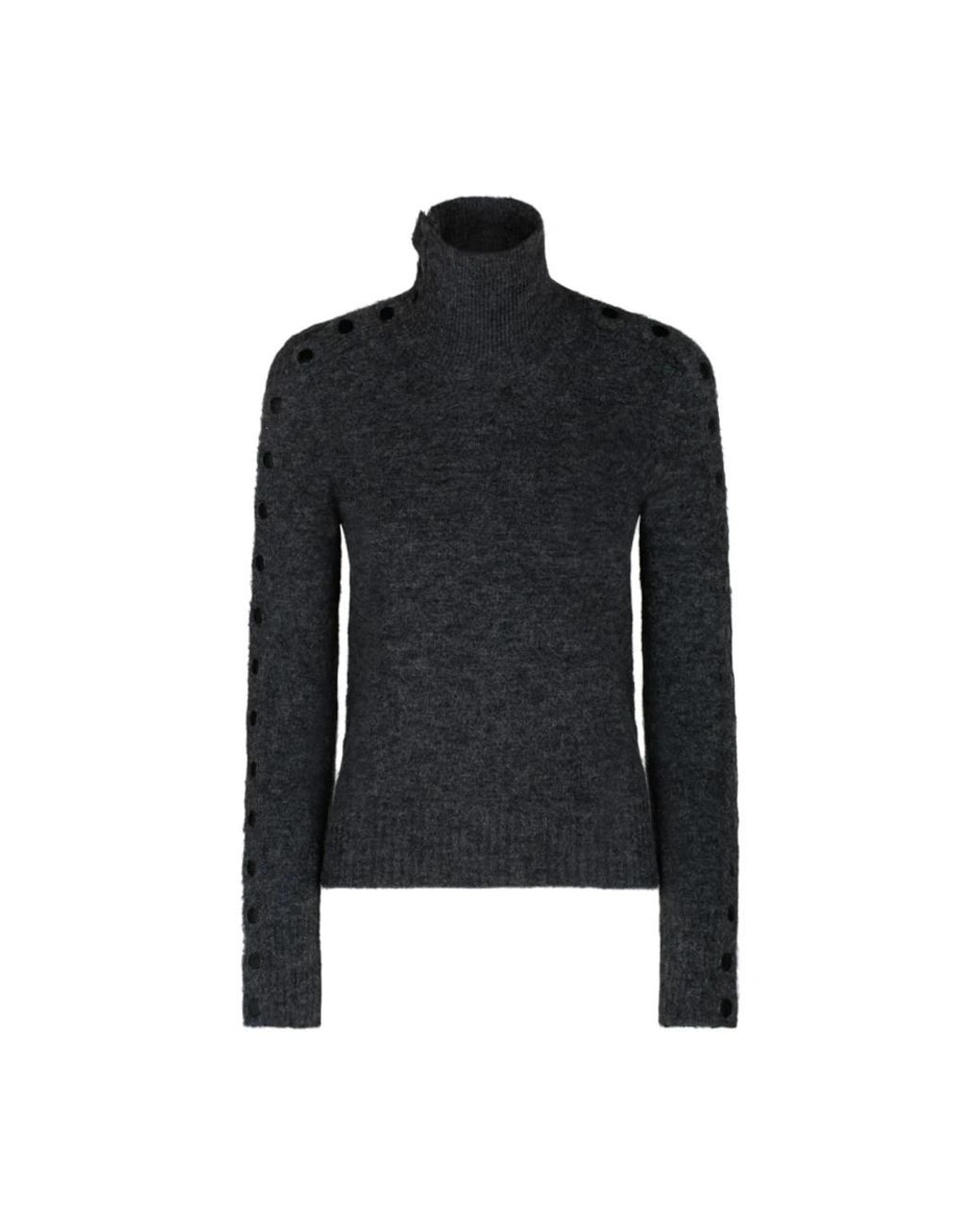 Isabel Marant Truien & Vesten ,Zwart ,Antraciet Coltrui Trui in het Black