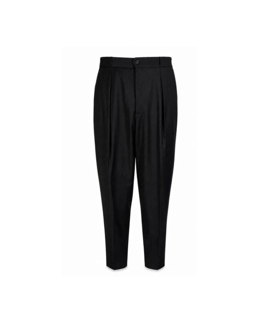 Manuel Ritz Black Suit Trousers for men