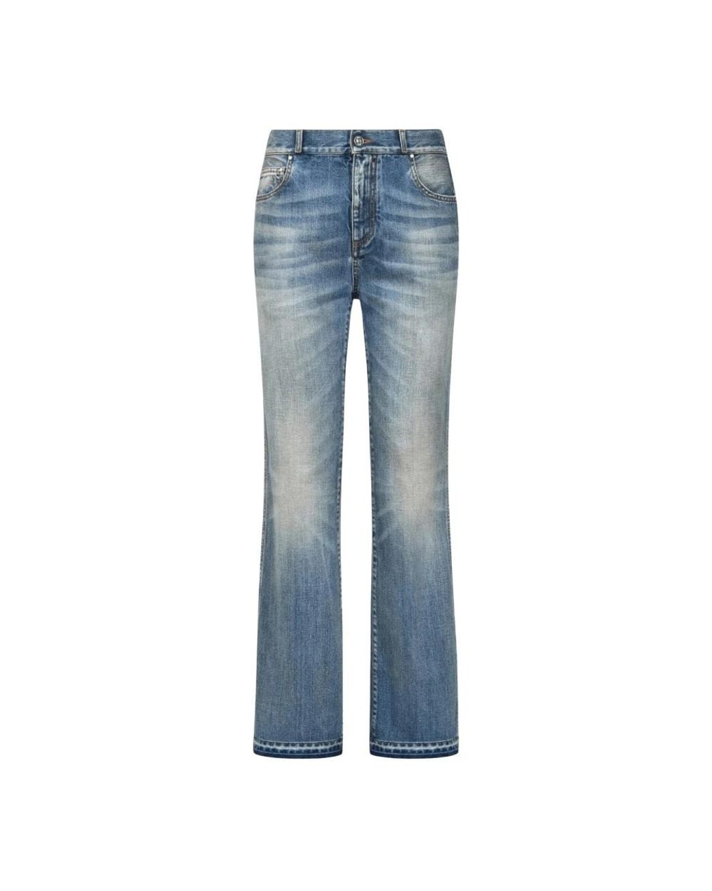 Amiri Blue Straight Fit Jeans for men