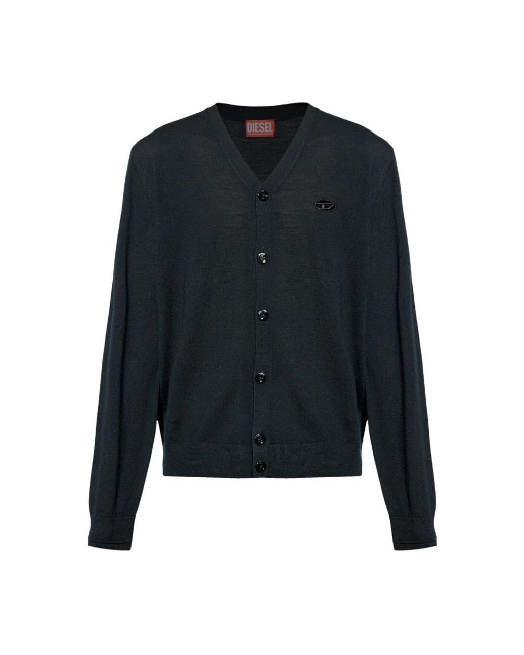 DIESEL K-Larence Cardigan in het Black voor heren
