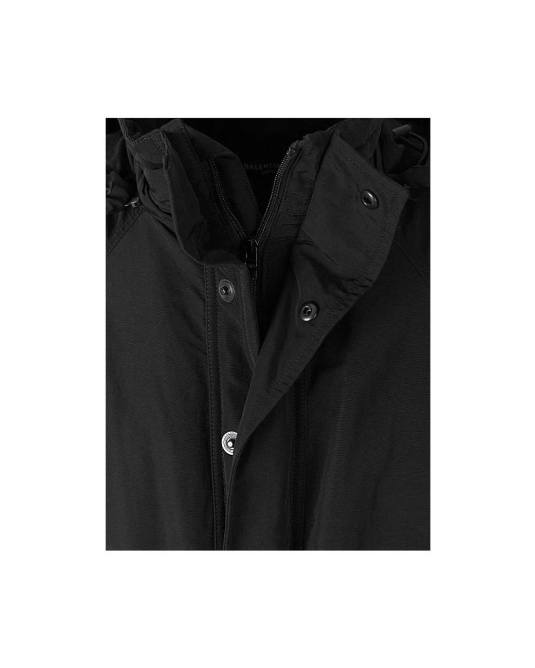 Winter Jackets Balenciaga de hombre de color Black