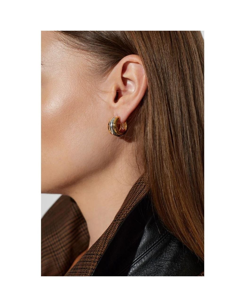 Earrings di LIE STUDIO in Metallic