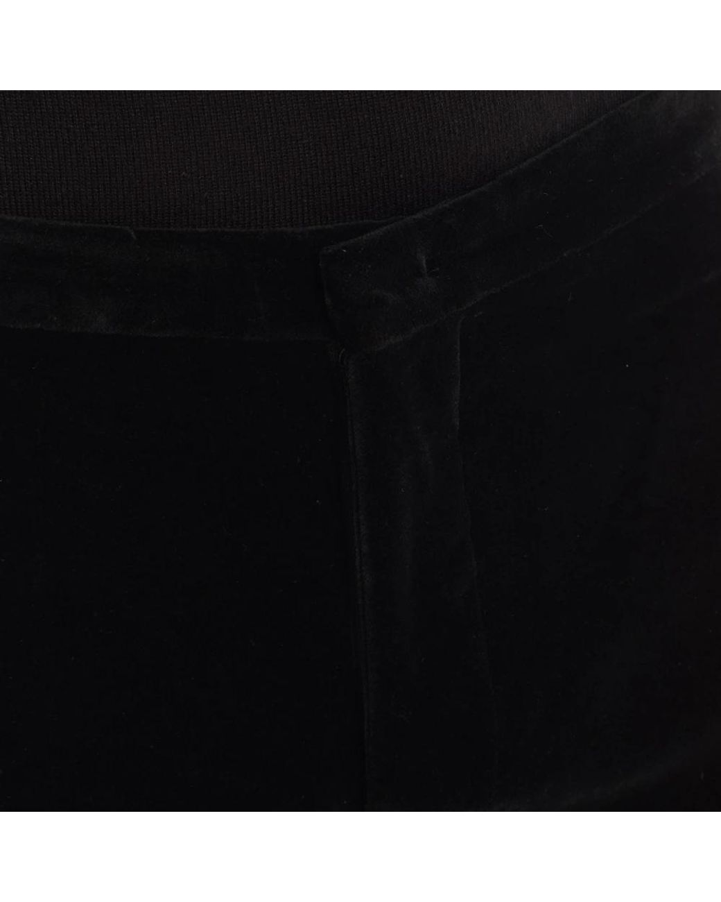 Emporio Armani Black Slim-Fit Trousers for men