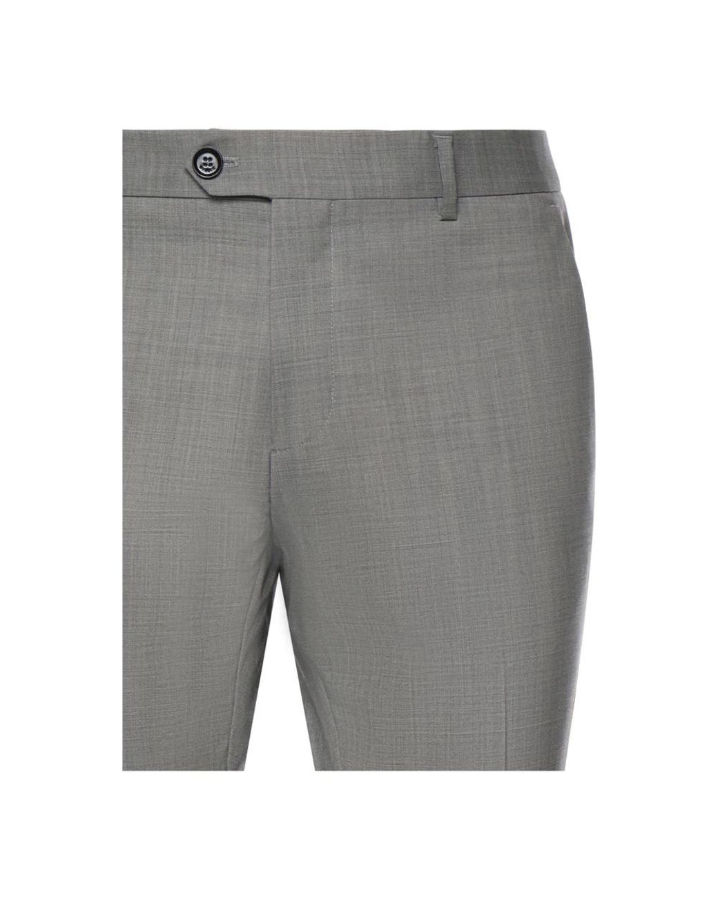 BE ABLE Gray Suit Trousers for men