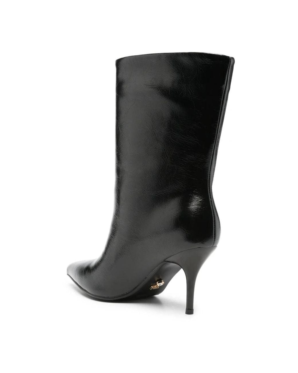 Twentyfourhaitch Black Heeled Boots