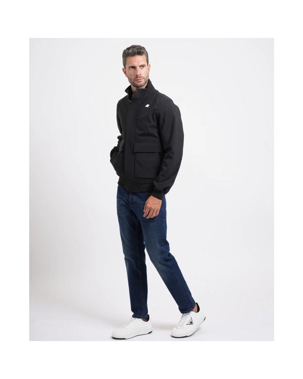 Light Jackets K-Way de hombre de color Black
