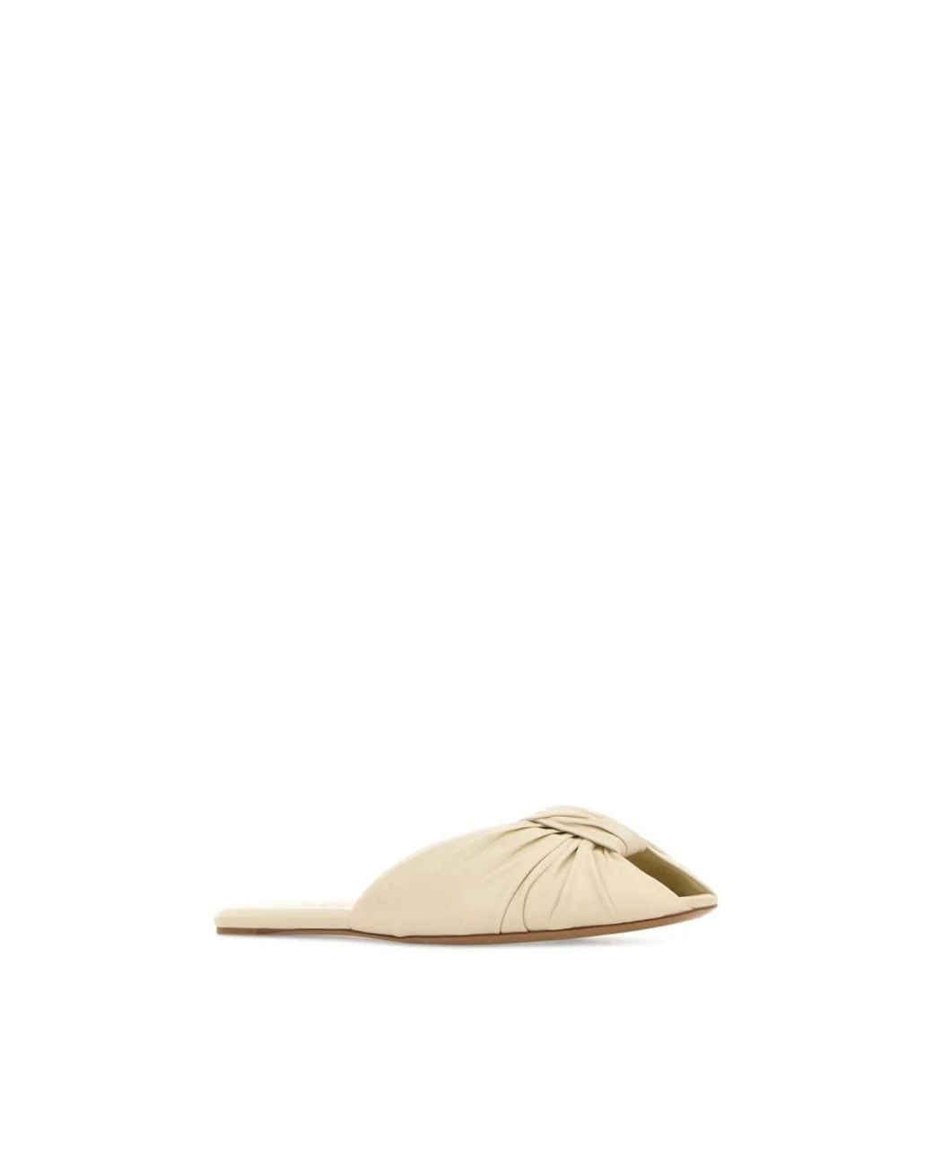 Mules di Chloé in Natural