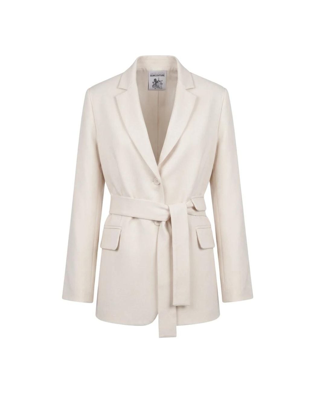 Semicouture White Blazers